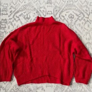 Express Chunky Mockneck Sweater Sz XS